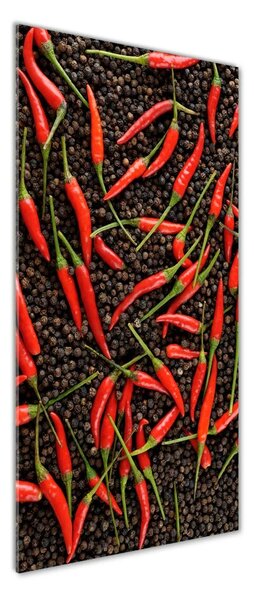 Vertikální Foto obraz skleněný svislý Chilli papričky osv-35225615