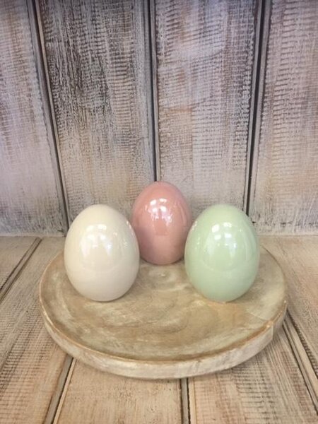 Vajíčko keramické lesklé