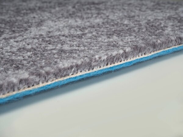 Condor Carpets, Metrážový koberec Serena 6602, na míru, šíře 4m,5m, šedá, filc, ložnice