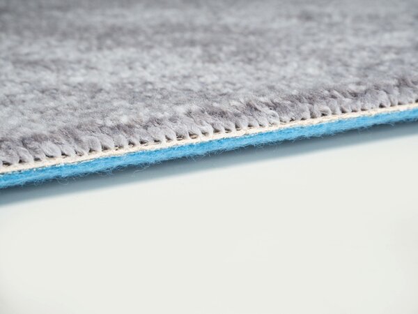 Condor Carpets, Metrážový koberec Serena 6692, na míru, šíře 4m,5m, šedá, filc, ložnice