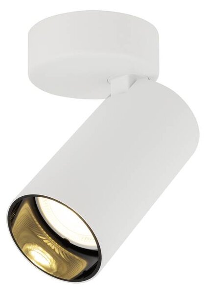 SLV 1007718 Kami, nástěnné/stropní svítidlo 1xGU10, bílá/černá, průměr 5,5cm