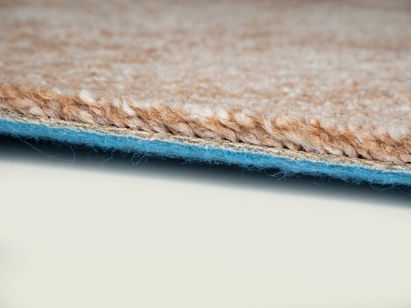 Condor Carpets, Metrážový koberec Serena 6652, na míru, šíře 4m,5m, hnědá, filc, dětský pokoj