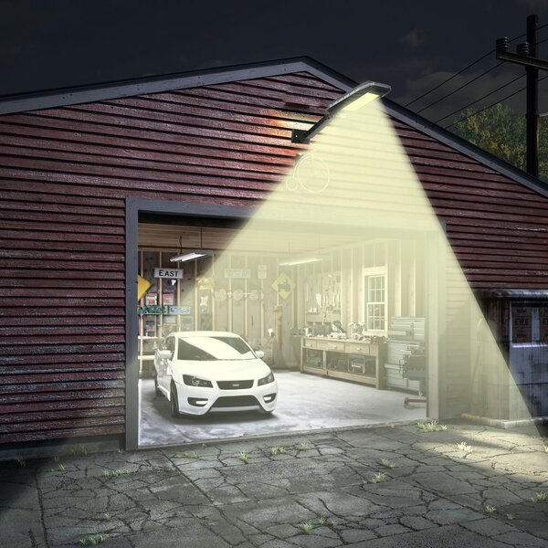 Toolight Toolight, LED solární lampa se snímačem pohybu RSL018, černá, OSW-10248