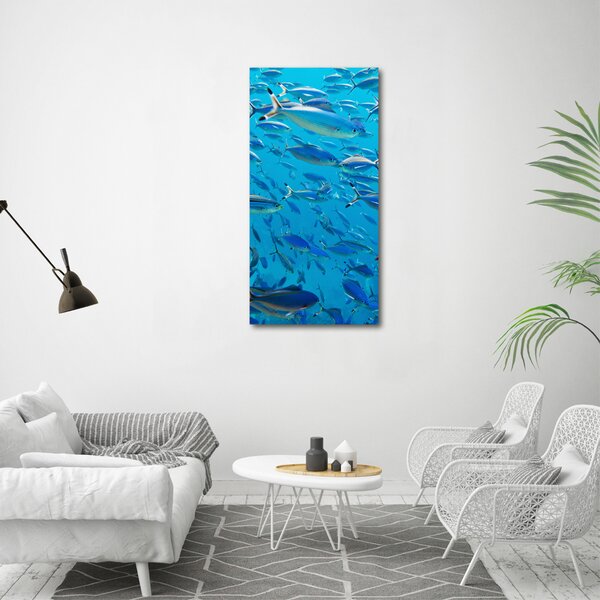 Vertikální Foto obraz canvas Korálové ryby ocv-39421860