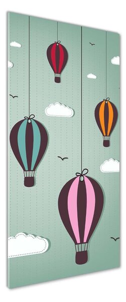 Vertikální Fotoobraz na skle Létající balony osv-39730162