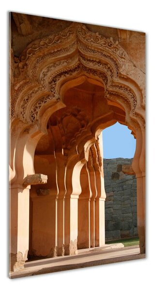 Vertikální Fotoobraz na skle Lotus Mahal Hampi osv-40620244