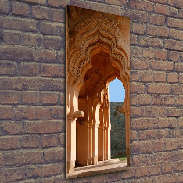 Vertikální Fotoobraz na skle Lotus Mahal Hampi osv-40620244