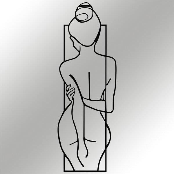 ASIR Nástěnná dekorace kovová FEMALE POSTURE
