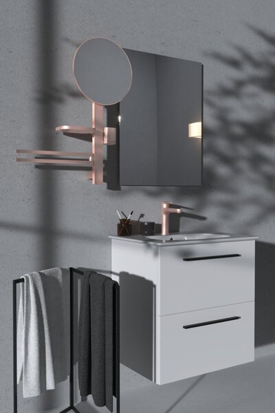 Ideal Standard CeraFine O - Umyvadlová baterie stojánková, rosé BD131RO