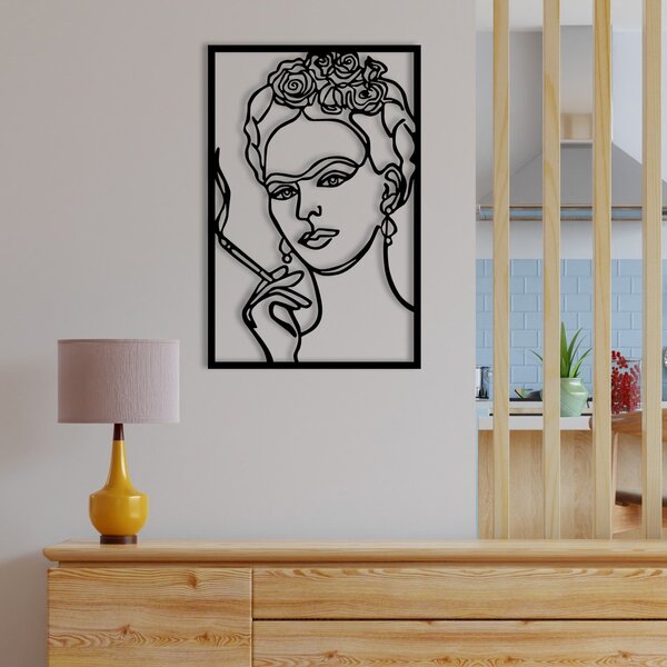 ASIR Nástěnná dekorace kovová KAHLO