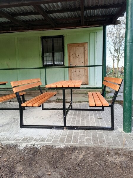 České lavičky s.r.o. Zahradní souprava s opěradlem CL5003
