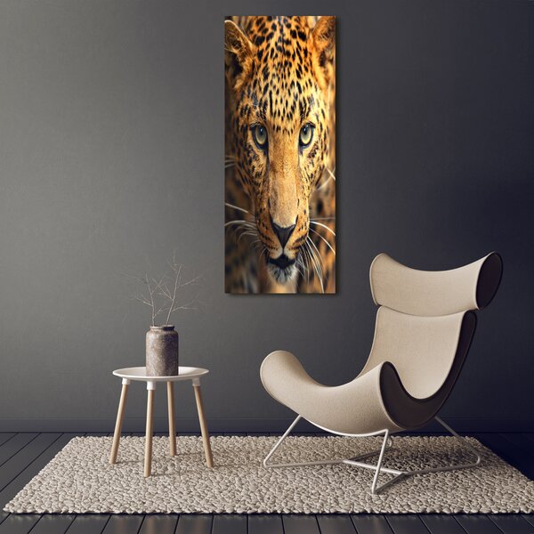 Vertikální Moderní obraz canvas na rámu Leopard ocv-42852431