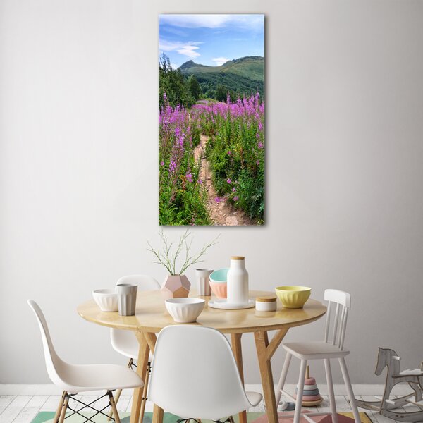 Vertikální Foto obraz sklo tvrzené Bieszczady osv-44294505