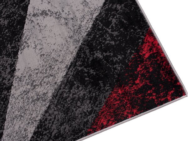 Makro Abra Moderní kusový koberec CHEAP K855A černý Rozměr: 180x250 cm
