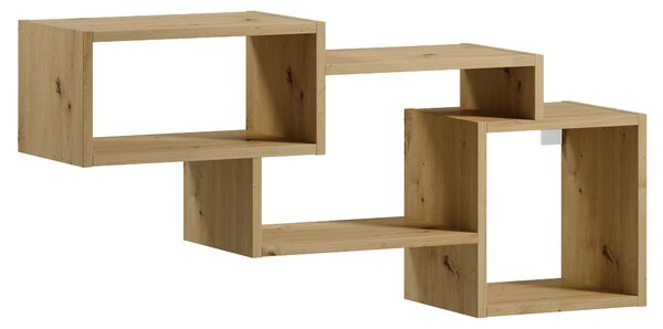 Eltap Designová nástěnná police Alitty 96 Dub Artisan