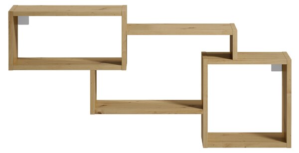 Eltap Designová nástěnná police Alitty 96 Dub Artisan
