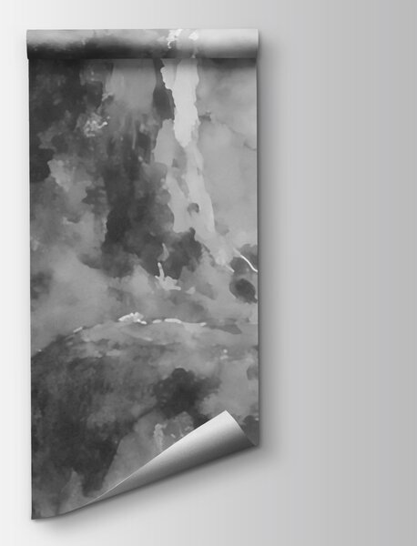 Fototapeta Řeka se skalami uprostřed lesa, Přírodní fototapety, Populární fototapety - Tapeko.co.cz
