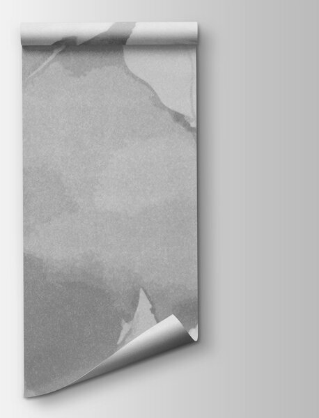 Fototapeta Bílé květy na šedém pozadí, Květinové fototapety, Populární fototapety - Tapeko.co.cz