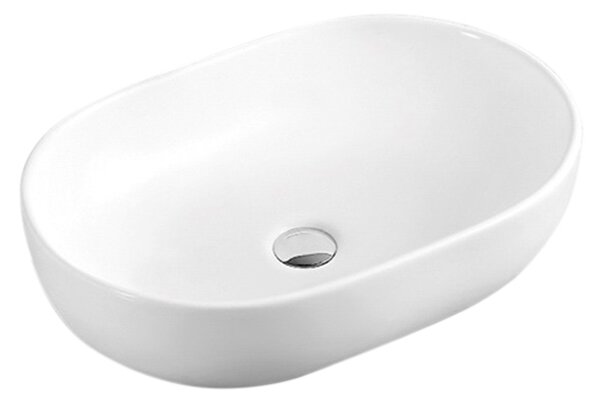 BPS-koupelny Keramické umyvadlo na desku NEO WH 480 48x34,5 cm, bílé
