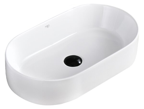 BPS-koupelny Keramické umyvadlo na desku NAVI WH 460 46x31,5 cm, bílé