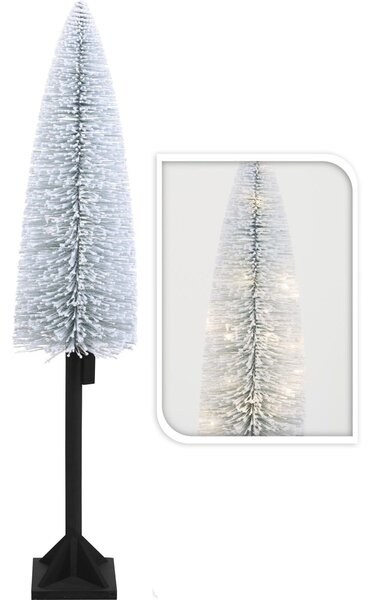 DekorStyle Vánoční LED stromek SWEETIE 120 cm bílý