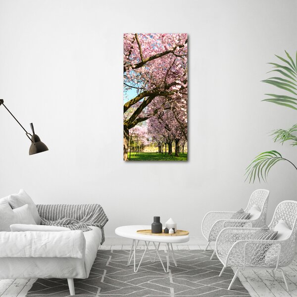 Vertikální Foto obraz canvas Višně ocv-48048781