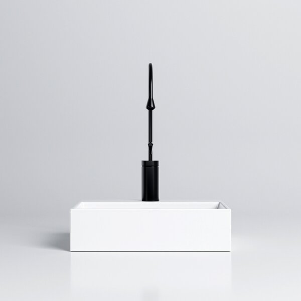 BPS-koupelny Keramické umyvadlo na desku VIVA WH 400 40x30 cm, bílé