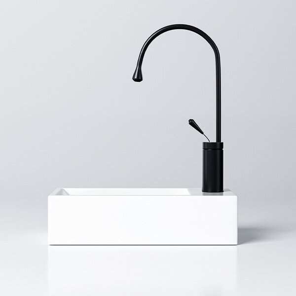BPS-koupelny Keramické umyvadlo na desku LUCY WH 405 40,5x20 cm, bílé