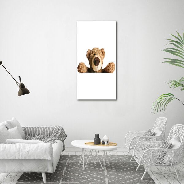 Vertikální Foto obraz canvas Plyšový medvídek ocv-48618838