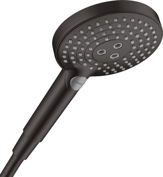 Hansgrohe Raindance Select S Ruční sprcha 120 3jet PowderRain, matná černá 26014670