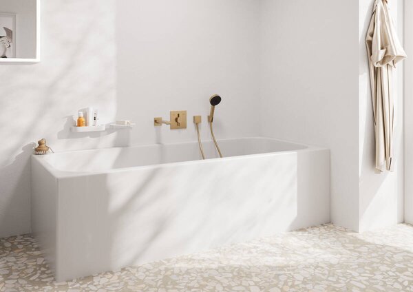 Hansgrohe Pulsify Select S Ruční sprcha 105 3jet Relaxation, kartáčovaný bronz 24110140