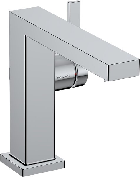 Hansgrohe Tecturis E Páková umyvadlová baterie 110 Fine CoolStart EcoSmart+ s odtokovou soupravou Push-Open, chrom 73020000
