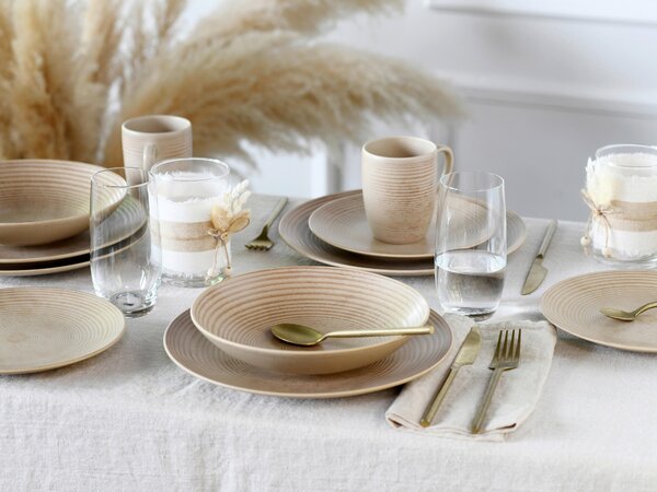 KOMBINOVANÁ SOUPRAVA, 16dílné, kamenina Creatable - Online Only nádobí, Online Only