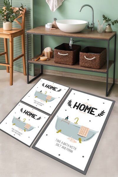 ASIR Koupelnová předložka BATH TUB 3 ks