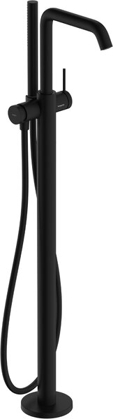 Hansgrohe Tecturis S páková vanová baterie volně stojící na podlaze, matná černá 73440670