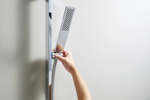 Hansgrohe Pulsify E sprchová sada 100 1jet EcoSmart se sprchovou tyčí 65 cm, chrom 24370000