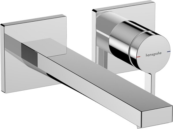 Hansgrohe Tecturis E Páková umyvadlová baterie pod omítku, montáž na stěnu EcoSmart+ s výtokem 22,5 cm, chrom 73051000