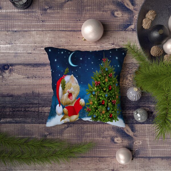 ASIR Povlak na polštář NYXMAS126 zpívající kotátko