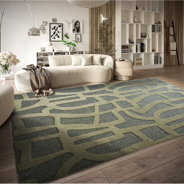 Zelený koberec z recyklovaných vláken 160x230 cm Therese – Villeroy&Boch