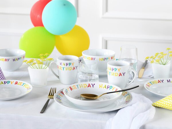 KOMBINOVANÁ SOUPRAVA, 10dílné, porcelán Creatable - Online Only nádobí, Online Only