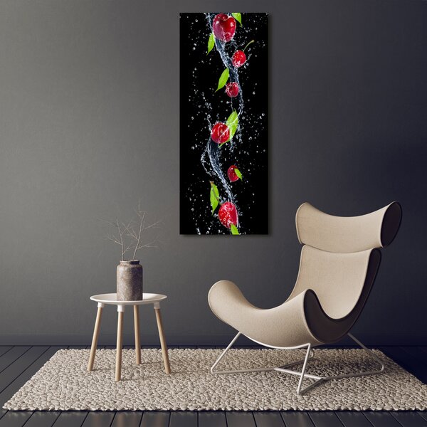 Vertikální Moderní fotoobraz canvas na rámu Višně ocv-51416889