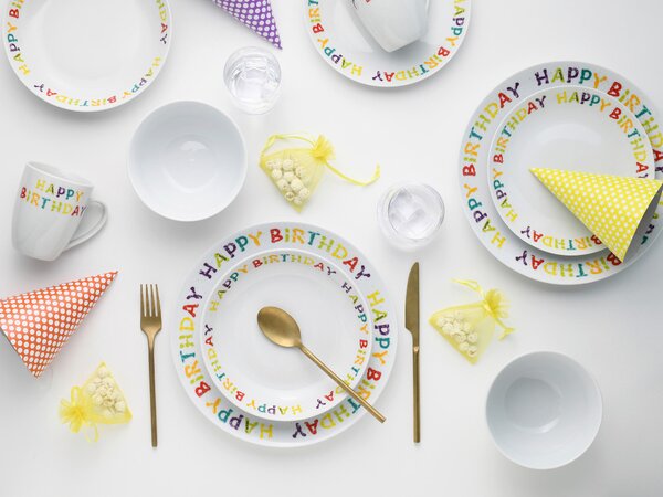 KOMBINOVANÁ SOUPRAVA, 10dílné, porcelán Creatable - Online Only nádobí, Online Only