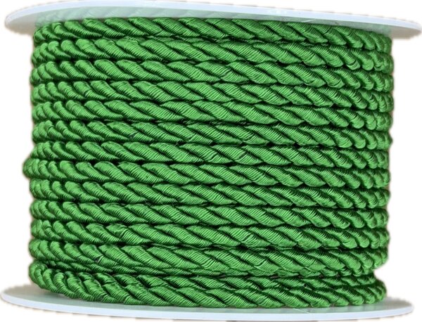 Provázek kroucený TwistCord Fresh Green zelený 3mm x 4m (5,- Kč/m)