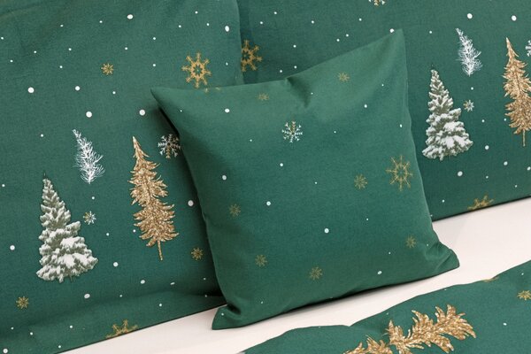 Povlečení Verde Flanel premium 1x 140/200, 1x 70/90