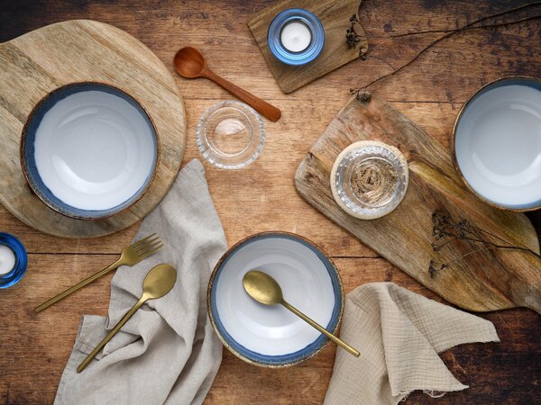SADA MISEK kamenina keramika 17,5 cm Creatable - Sada misek, Online Only