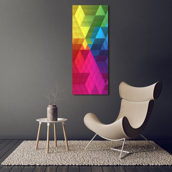 Vertikální Foto obraz na plátně Geometrické pozadí ocv-54475331