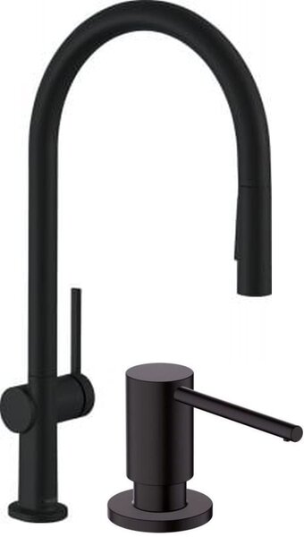 Sada kuchyňská baterie Hansgrohe Talis M54 72801670, dávkovač tekutin Hansgrohe A41 40438670