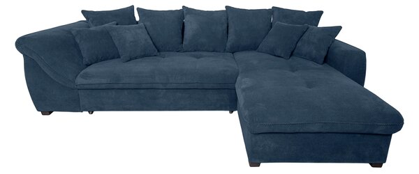 ROHOVÁ SEDAČKA, textil, tmavě modrá P & B - Sedací soupravy, Online Only