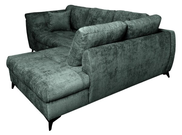 ROHOVÁ SEDAČKA, textil, zelená P & B - Sedací soupravy, Online Only