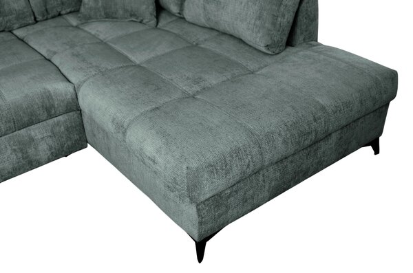 ROHOVÁ SEDAČKA, textil, zelená P & B - Sedací soupravy, Online Only